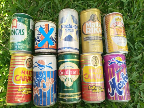 Imagen 5 de 5 de Latas Coleccionables Cerveza Malta Regional Brahma Y Otros