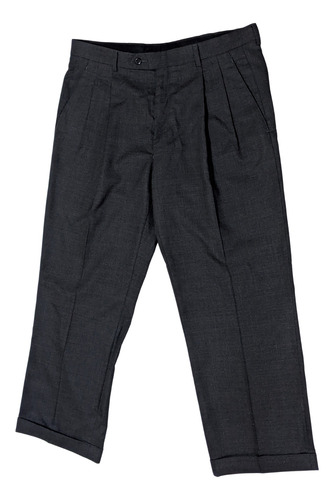 Bonito Pantalón De Vestir Tailored. Negro. Jos A Bank. 32x28