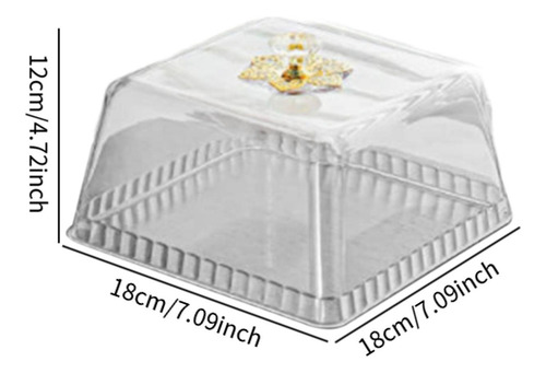 Soporte De Pastel Cubierta Cubierta Ancho De Longitud 18 Cm