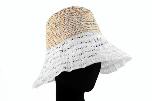 Sombrero Capelina Para Mujer Italiano Importado 