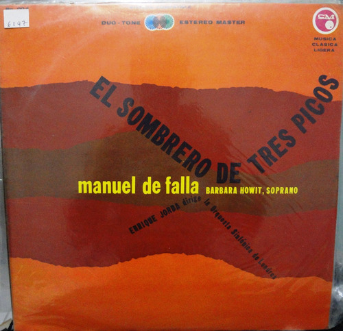 El Sombrero De Tres Picos - Manuel De Falla - 6$