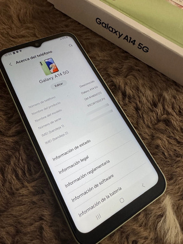 Samsung A14 5g Dual Sim. 128gb 4ram. Verde Claro (Usado)
