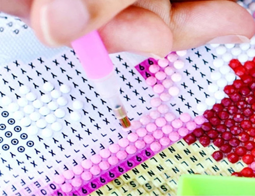 Pintura Com Diamantes-diy 5d Strass- A Bela E A Fera 4-30x40