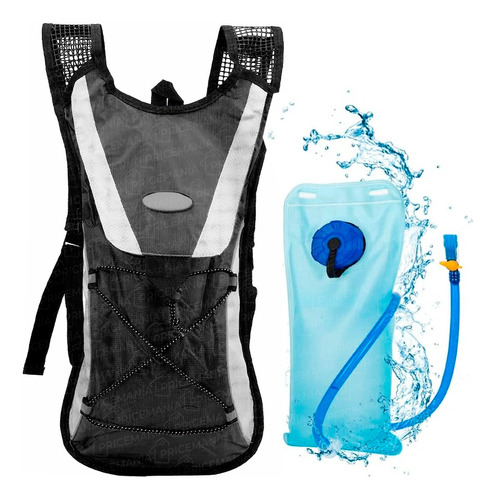 Mochila Hidratación Running Ciclismo Bolsa De Agua 2l