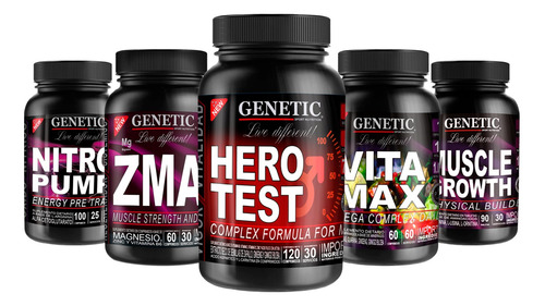 Crecimiento Muscular Sex Testo Libido Ginkgo Ginseng Genetic