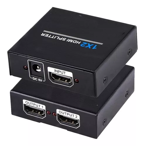 Splitter Hdmi Multiplicador 1 Entrada X 2 Salidas, 1080p 3d