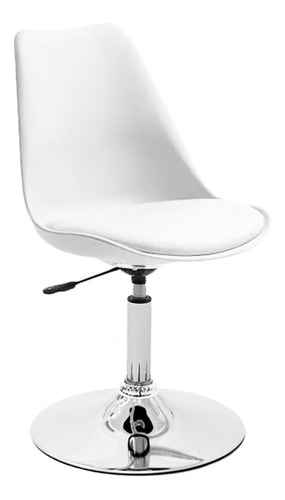 Silla Tulip Eames Blanca Base Colores Escritorio Operativa