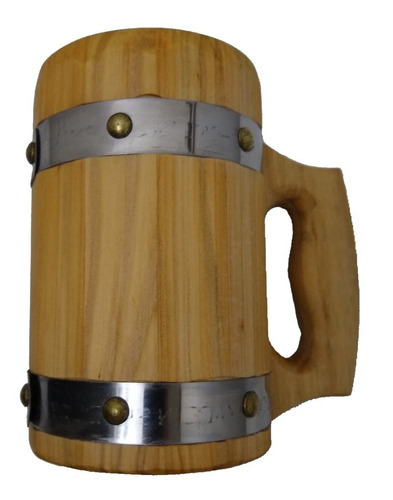 Caneca Medieval De Madeira - Vikings - Cerveja - Hidromel