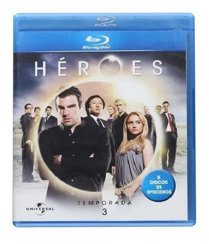 Héroes Temporada 3 | Blu Ray Serie