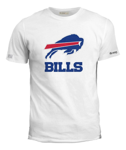 Camiseta Estampada Buffalo Bills Logo Hombre Ink