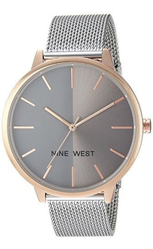 Nueve Mujeres Del Oeste Nw1981 Sunray Dial Pulsera De Malla 