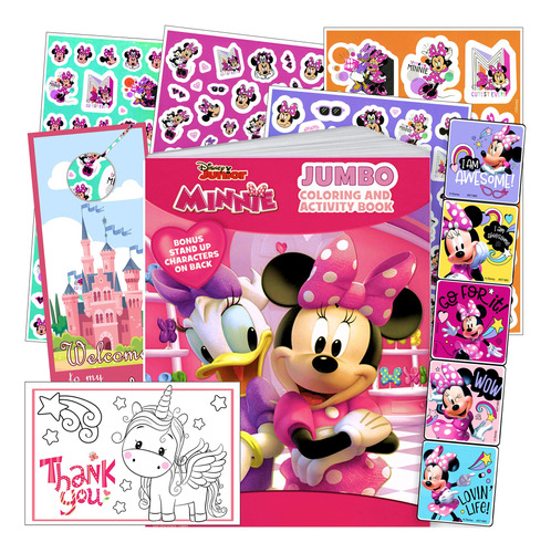 Disney - Libros Para Colorear Para Niños Con Calcomanía, .