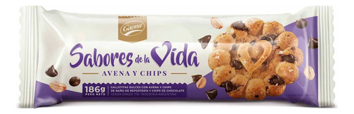 Galletitas Dulces Avena Y Chips De Chocolate Gaona 186gr