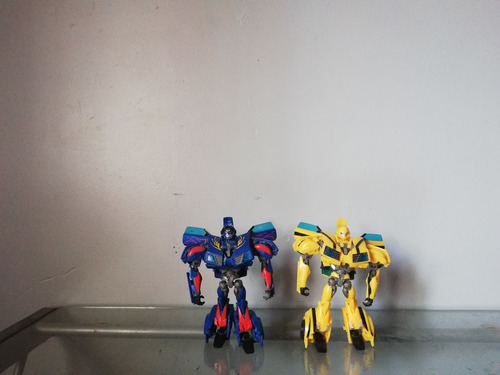 Duo Pack De Figuras Transformers Prime: Bumblebee X Hot Shot