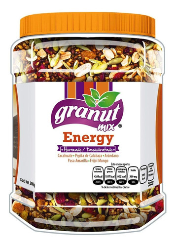 Semillas Y Frutas Deshidratadas Mix Granut Energy 900g