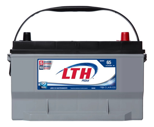 Bateria Lth Agm Modelo: L-65-750 Agm