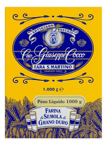 Farinha de Sêmola de Trigo Durum Giuseppe Cocco Caixa 1kg