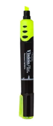 Marcadores Fluorescentes Azor, Vision Plus 12 Pzs, Amarillo Amarillo