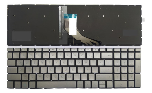 Teclado Orginal Para Hp 15t 15-ec 17-ca 17-cd 15-cs Ilumin