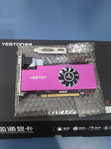 Imagem 7 de 8 de Placa De Vídeo Amd Radeon Rx550 4gb Gddr5 128bit Low Profile