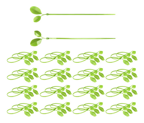 50 Bridas Para Plantas, Resistentes, De 8 Pulgadas,
