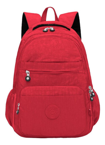 Mochila Meimi Amores Cabe Notebook Livros Cor Vermelho 15l