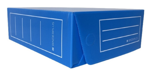 Caja Archivo Plastica Oficio 25x36x12 Cm X10 Unidades
