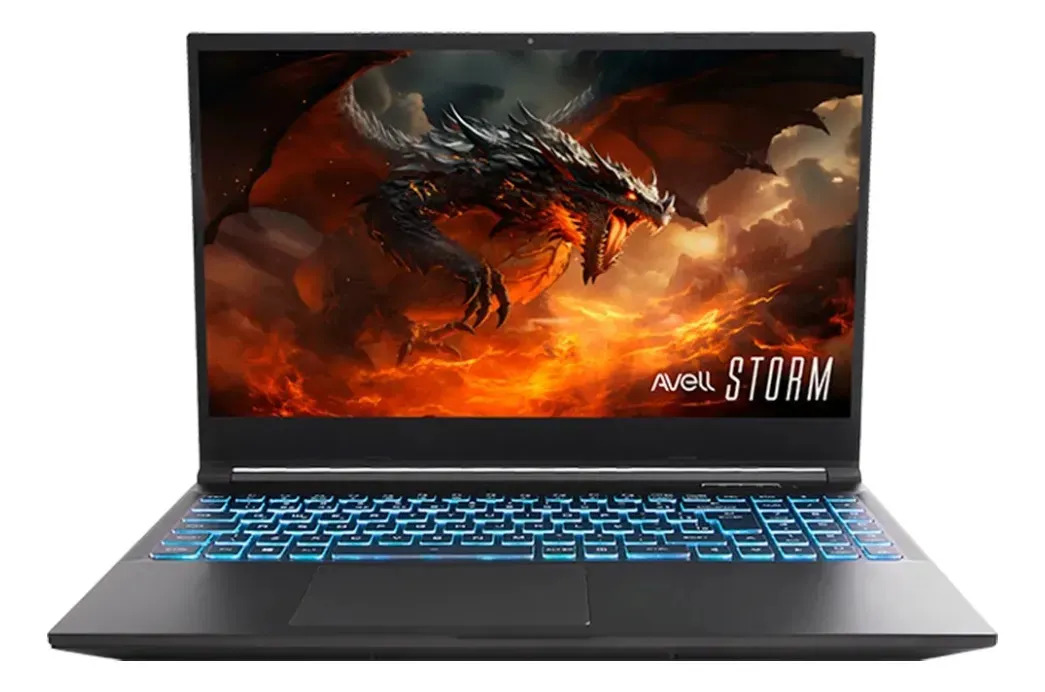 Notebook Gamer Avell Storm 305 I5-13420h 32gb 1tb Rtx 3050 Preto