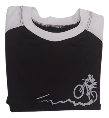 Polera Mountain Bike Mtb Niño Niña Infantil