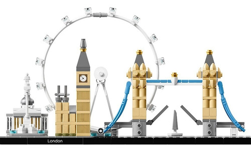 Lego® Architecture - Londres (21034) Cantidad de piezas 468