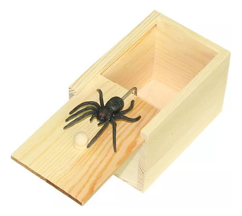 Caja De Broma Con Araña,día De Los Inocentes