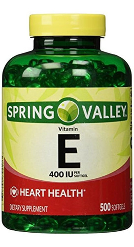 Primavera Valle E Vitamina Suplemento Dietético 500 ct
