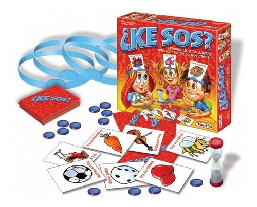 Imagen 2 de 6 de Juego De Mesa Ke Sos? Adivinanza Original Toyco