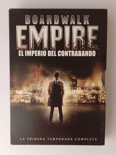 Dvd  Boardwalk Empire- 1° Temp.- Usada- Impecable-original