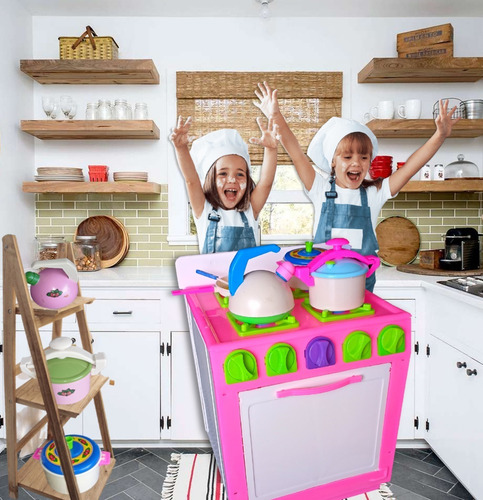 Juego De Cocina Para Niñas Set Con Accesorios