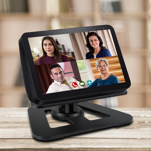 M Soporte De Aluminio Echo Show 8: Rotación De 360° E