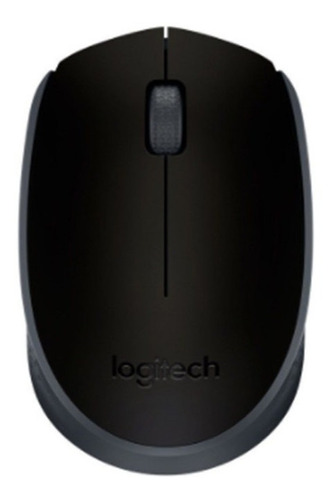 Ratón inalámbrico Logitech M170 para ordenador de oficina, color: negro