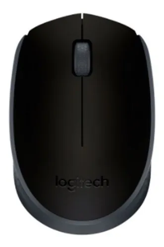 comprar Mouse Sem Fio Logitech M170 Para Computador De Escritorios Cor Preto