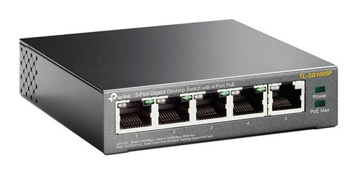 Switch 5 Puertos Tp Link Tl-sg1005p 5 Gigabit 4 Poe