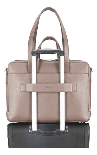 Laptop Bailhandle Samsonite Brightbeyond Bailhandle 15.6 2 Comp Beige