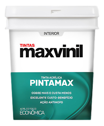 Maxvinil Pintamax acrílica cor areia 18L