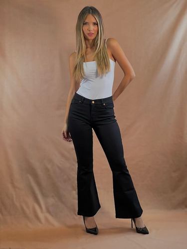 Imagen 1 de 10 de Jeans Stretch Para Damas Azules Marca Isle