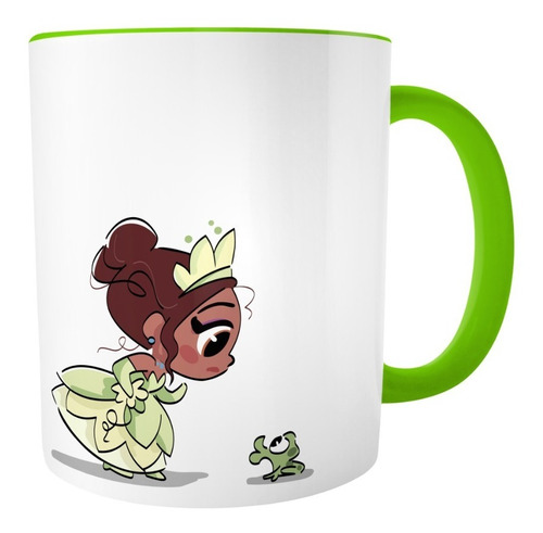 Taza Disney Tiana La Princesa Y El Sapo