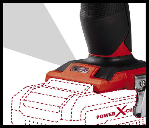 Taladro percutor atornillador inalámbrico de 13mm Einhell TE-CD 18/48 Li-i Solo