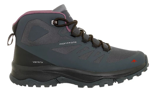 Zapatillas Bota Montagne Ventrix Mujer Trekking - Olivos