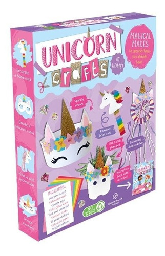 Libro Unicorn Crafts At Home - Igloobooks