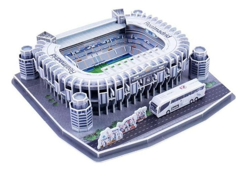 Bernabéu 3d Puzzle Nanostad Real Madrid Estadio Santiago 