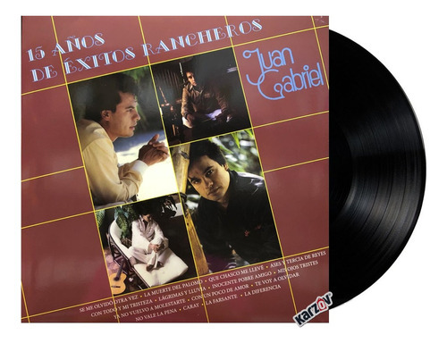 Juan Gabriel 15 Años De Exitos Rancheros Lp Vinyl