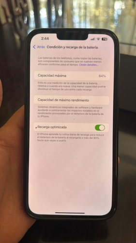 Iphone 13 Pro Max 128 Gb Azul Sin Detalles Como Nuevo Azul Claro (Usado)