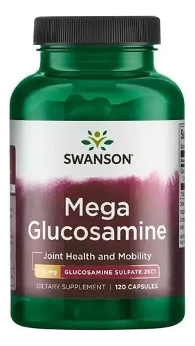  Glucosamina Mega 750mg X120 Cápsulas Original 